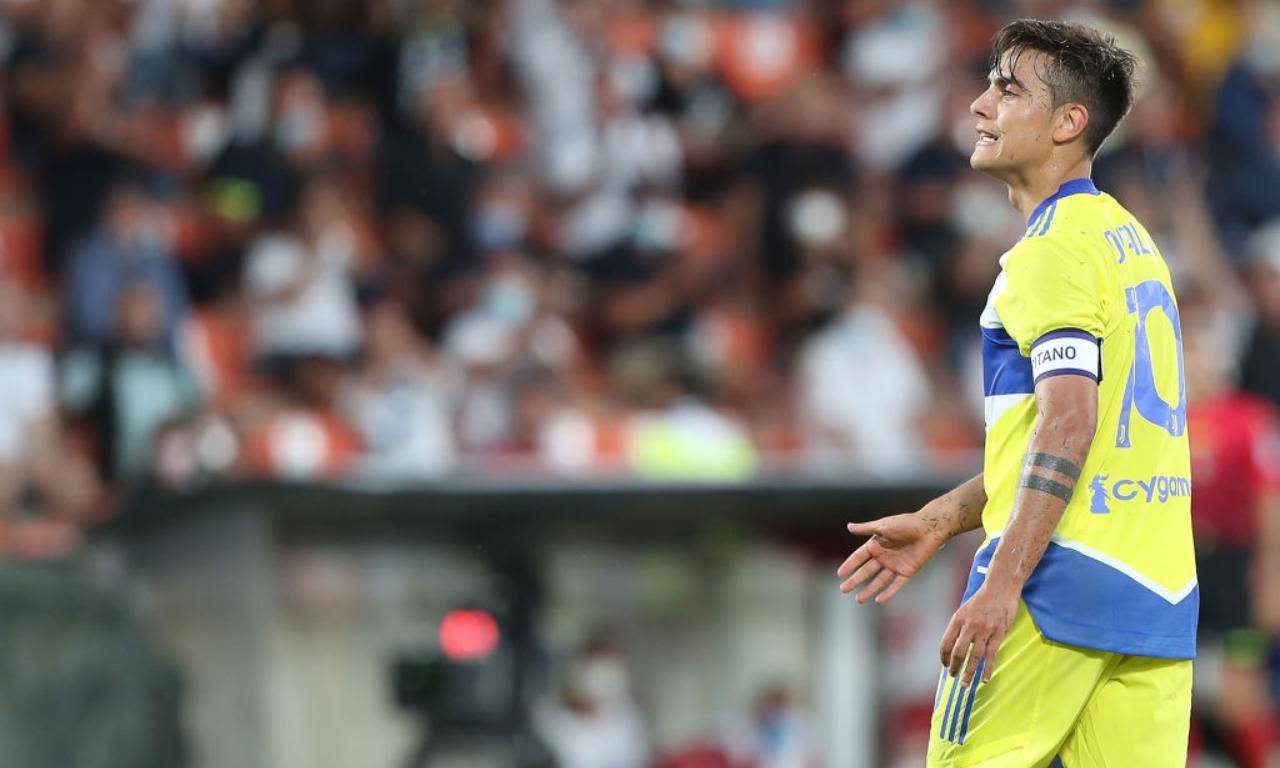 Dybala si dispera