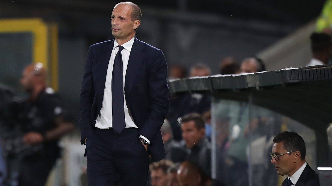 Allegri della Juventus riflette