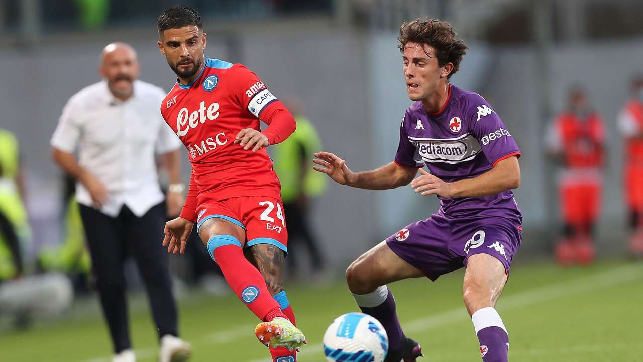 Fiorentina-Napoli in campo