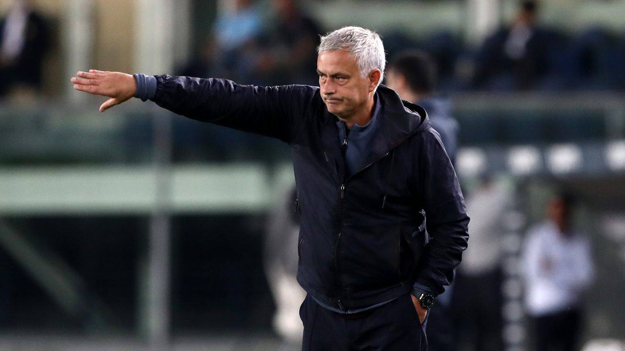 Mourinho scontento Roma