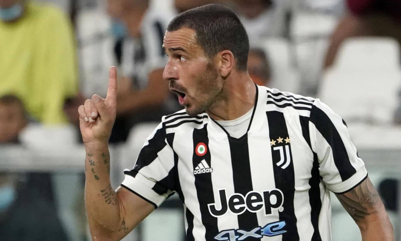 Bonucci in Juventus-Milan