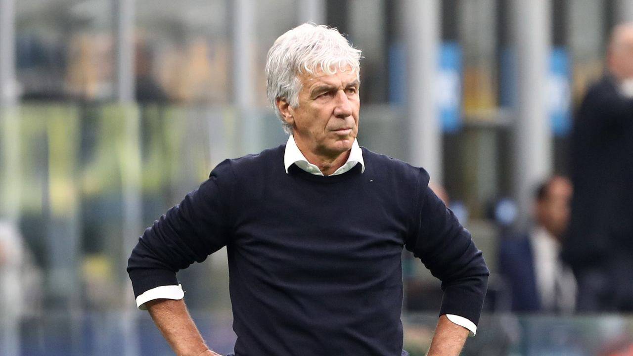 Atalanta-Venezia, Gasperini in panchina