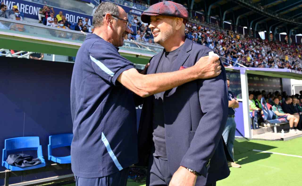 Mihajlovic e Sarri si salutano