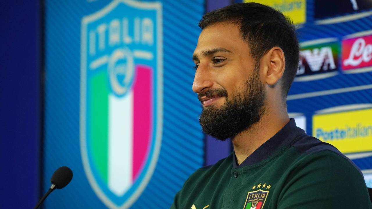 Donnarumma sorride Nazionale