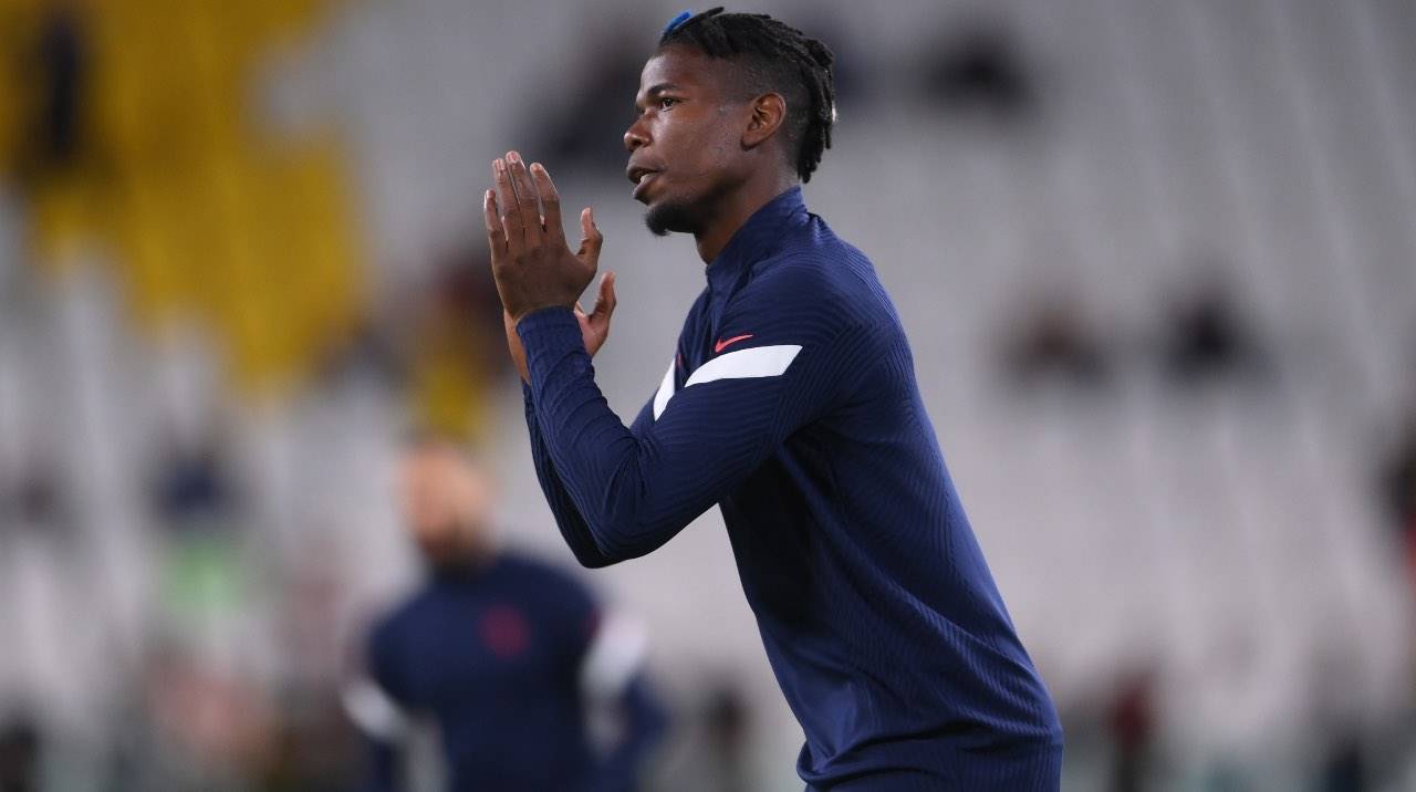 Pogba in campo