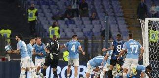 Lazio-Inter, rissa in campo