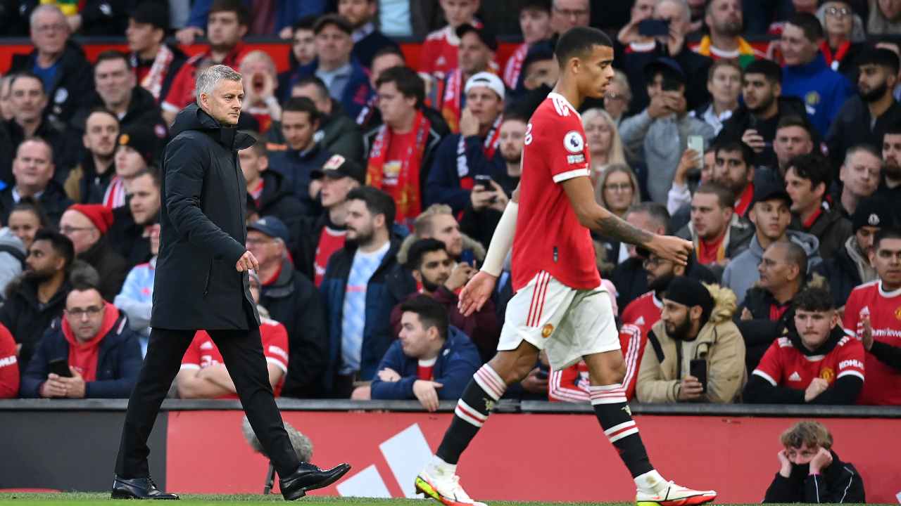 Manchester United-Liverpool in campo