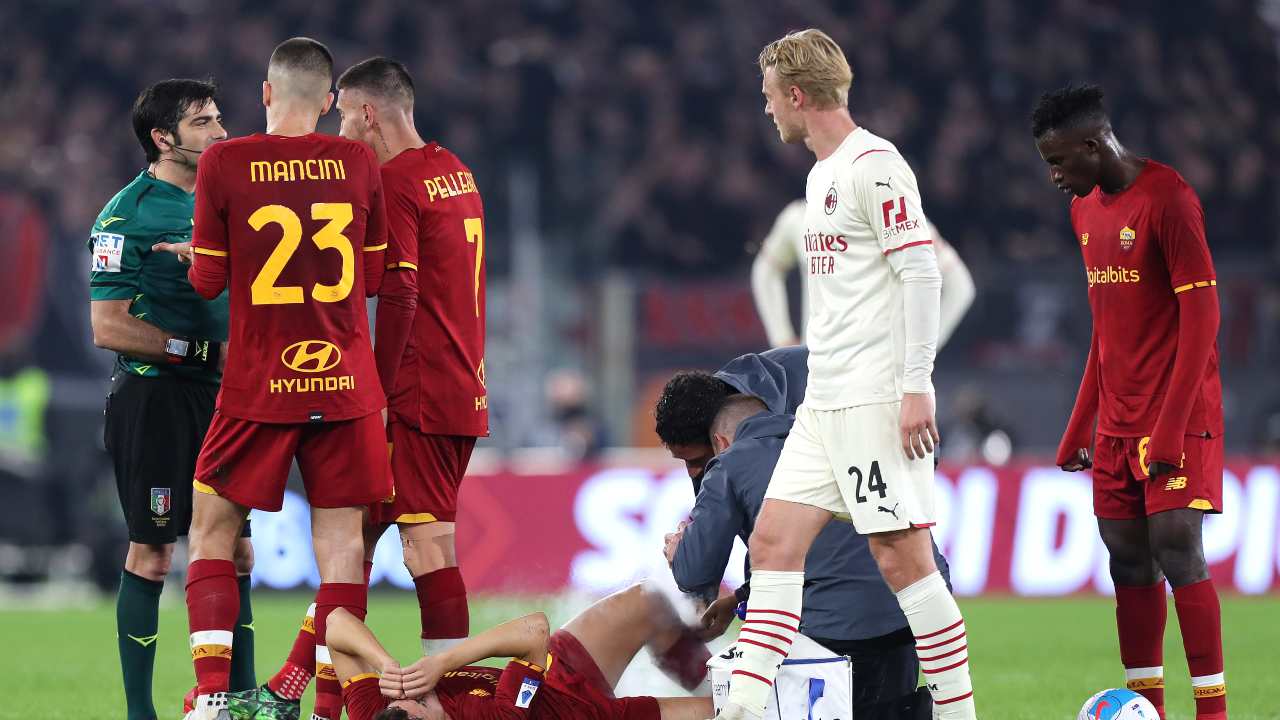 Roma-Milan in campo