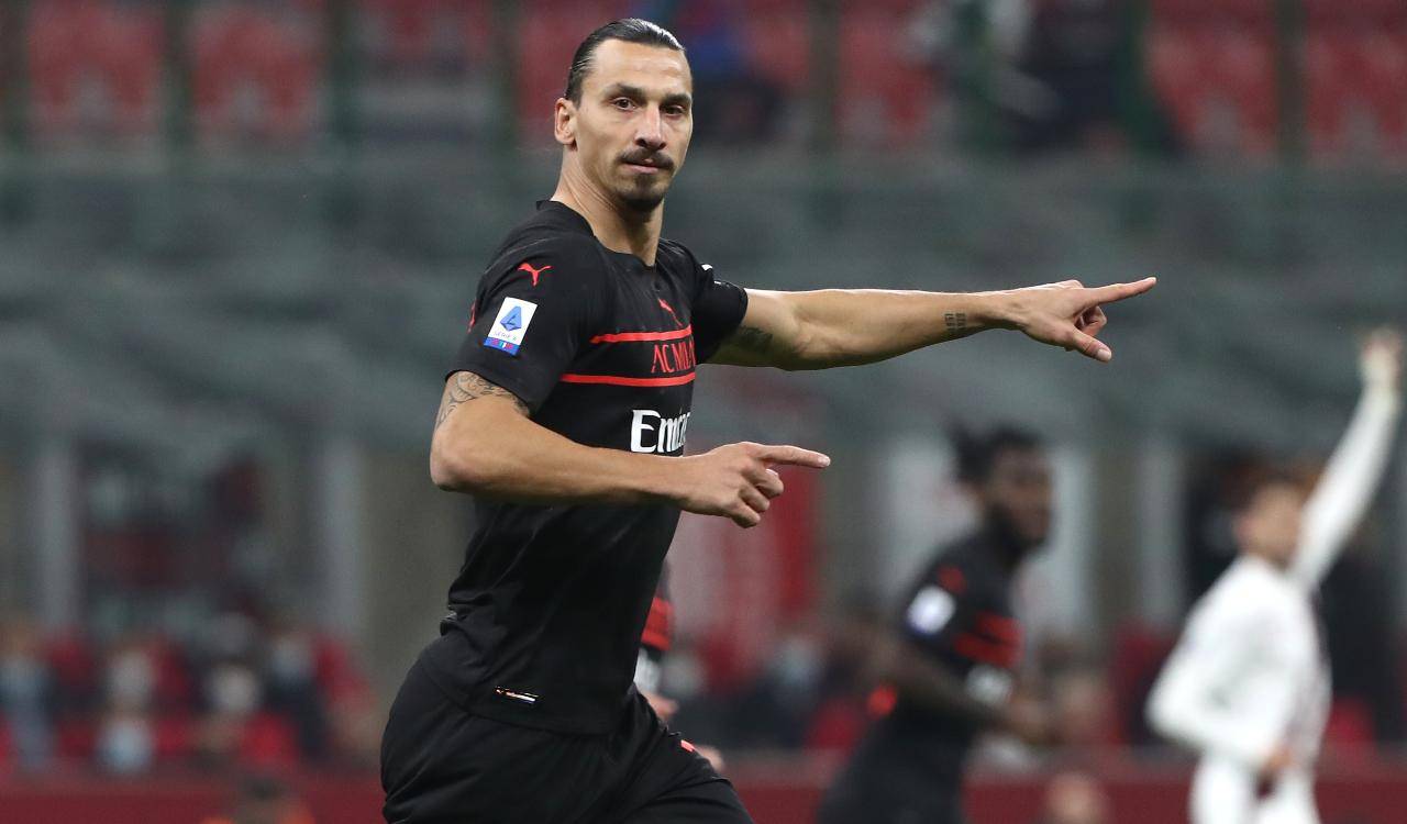 Ibrahimovic in campo