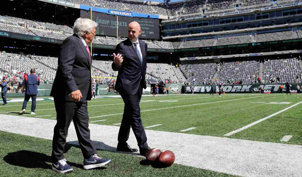 Infantino in campo