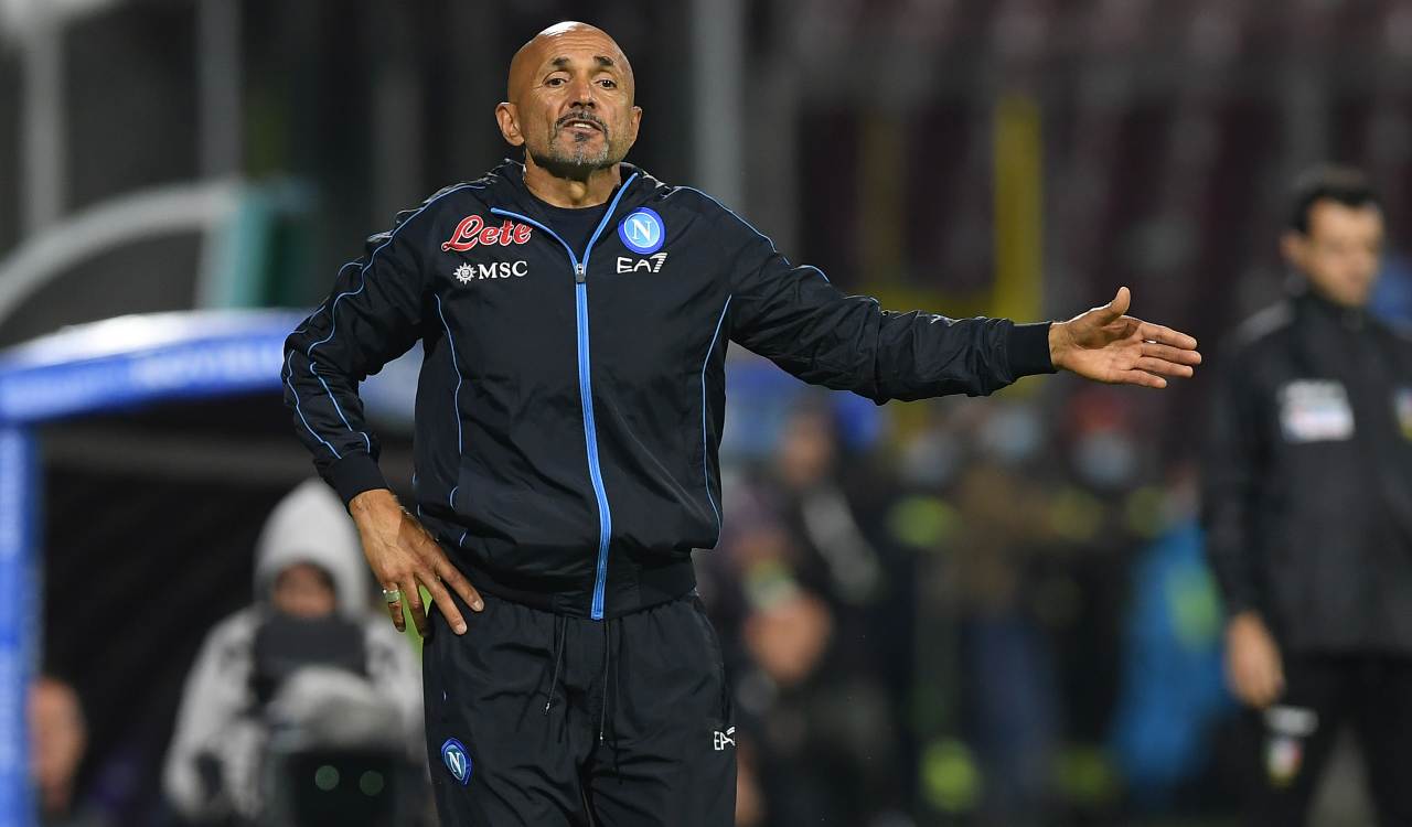 Spalletti in panchina