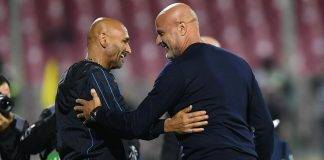 Salernitana-Napoli, Spalletti e Colantuono si salutano