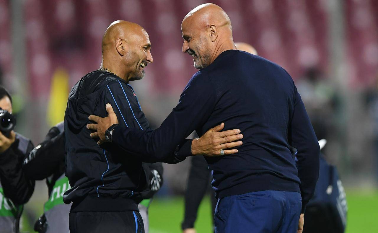 Salernitana-Napoli, Spalletti e Colantuono si salutano