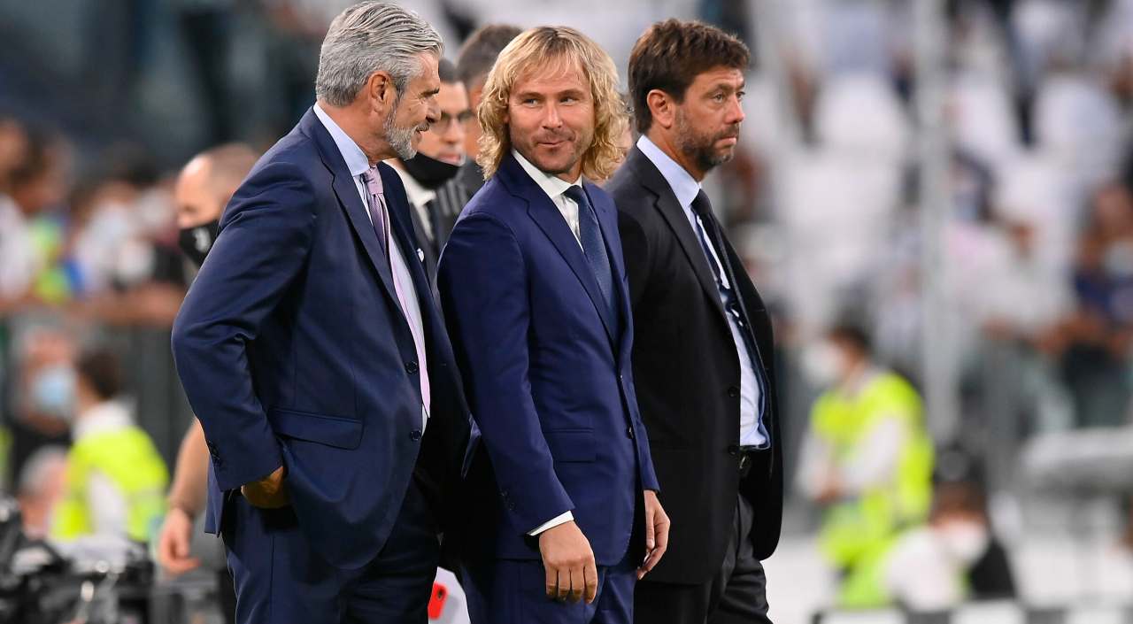 Agnelli Nedved Arrivabene Juventus