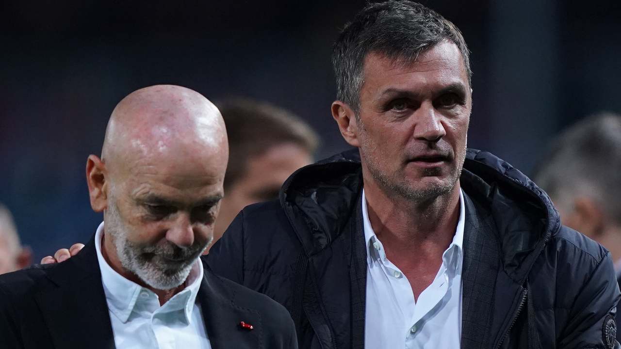 Maldini e Pioli camminano vicini