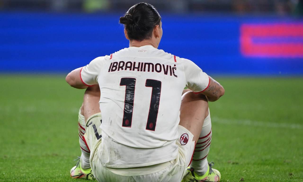 Ibrahimovic a terra