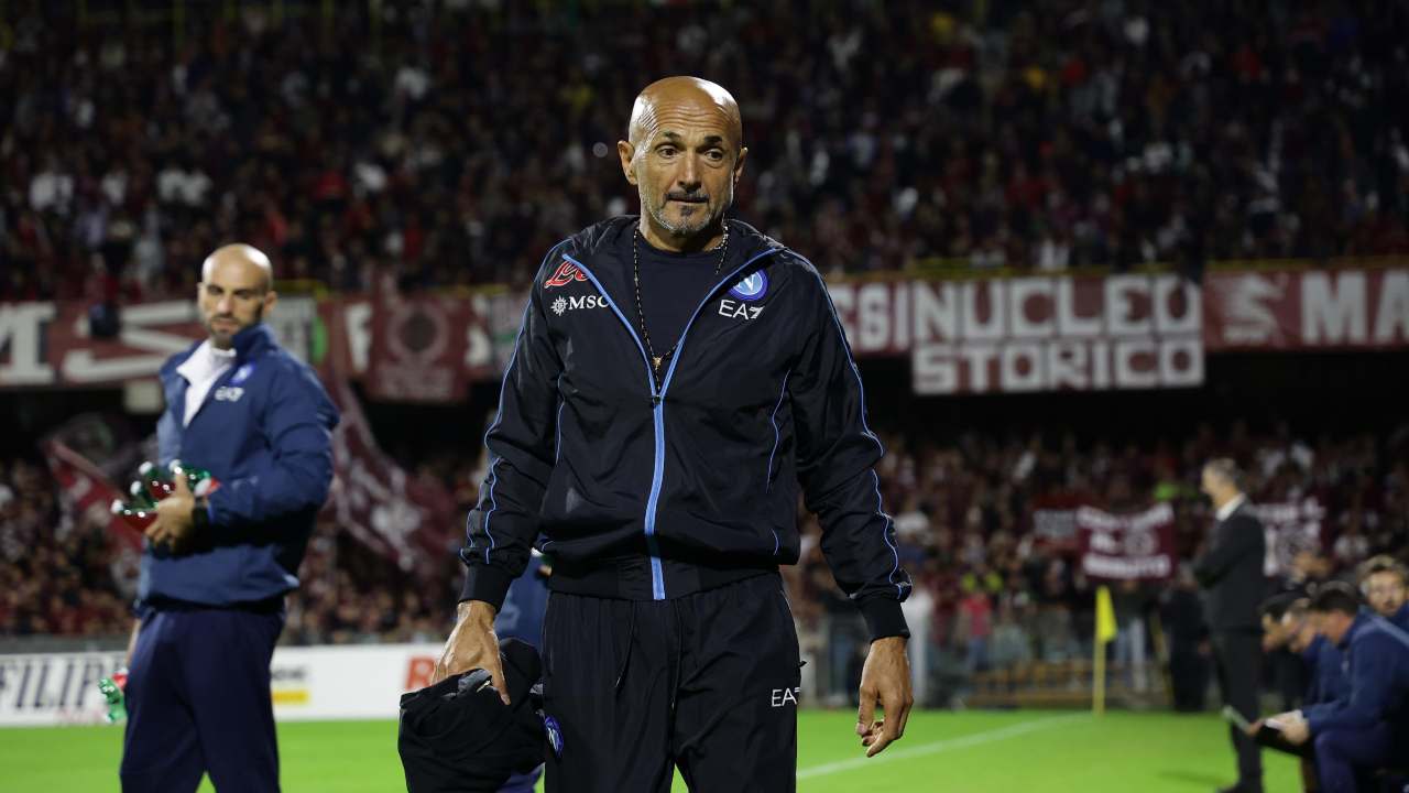 Spalletti lascia il campo pensieroso