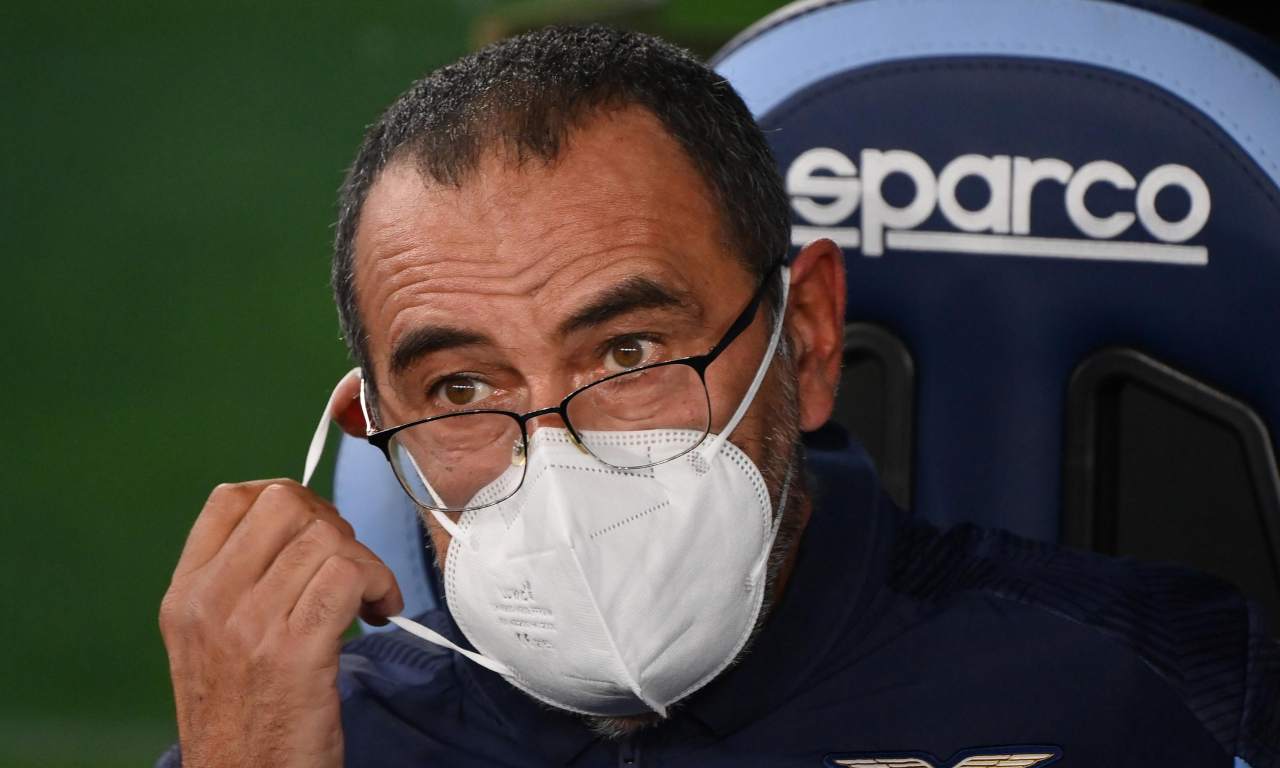 Sarri con mascherina