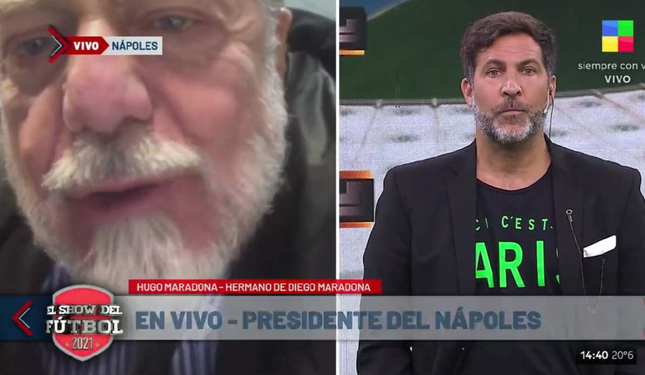 De Laurentiis alla Tv Argentina