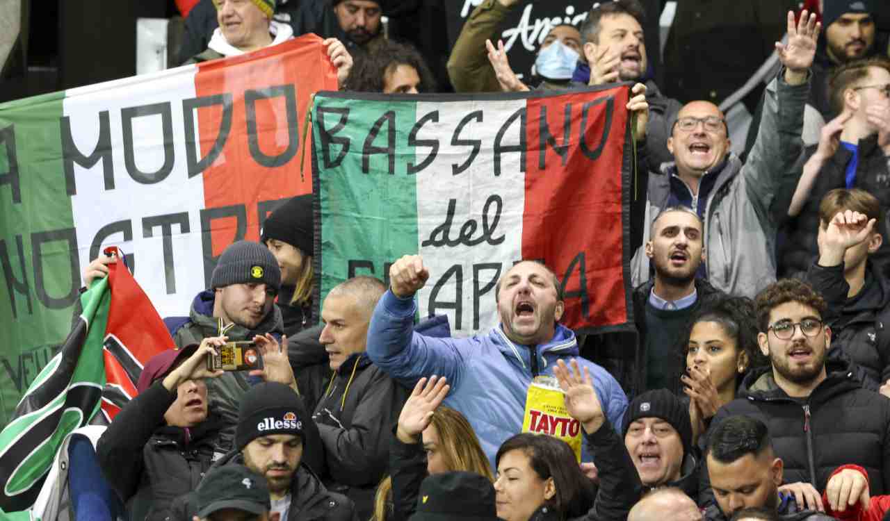 I tifosi dell'Italia