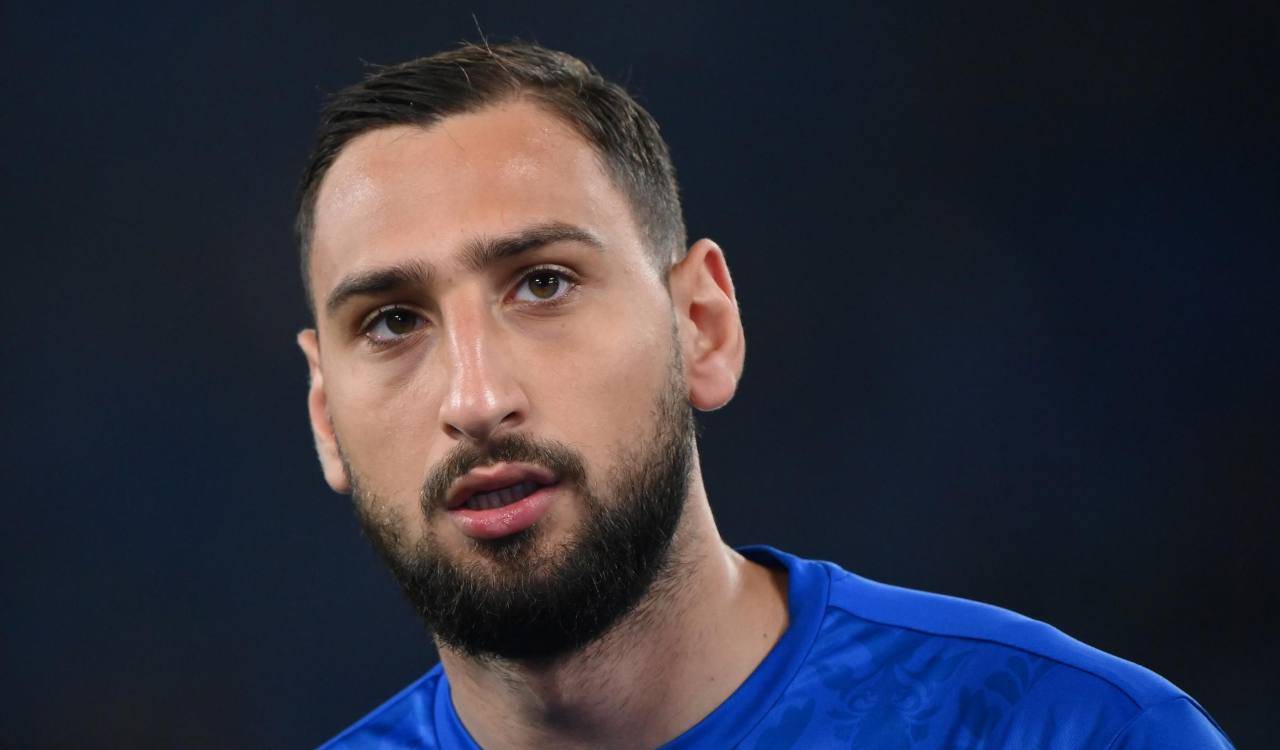 Donnarumma con la Nazionale