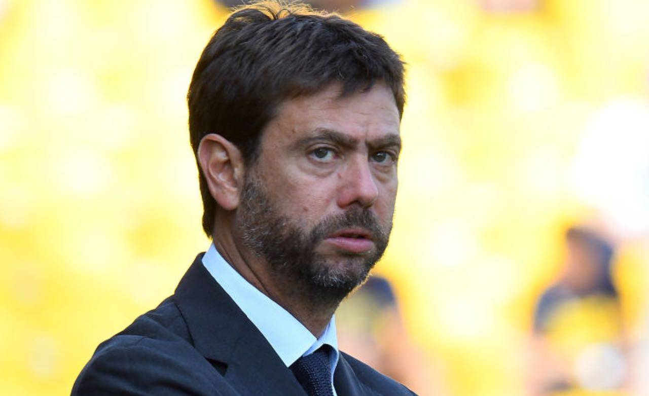 Andrea Agnelli con la Juventus