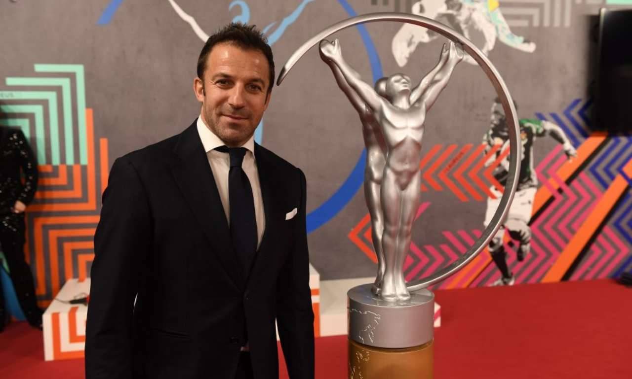 Del Piero in posa