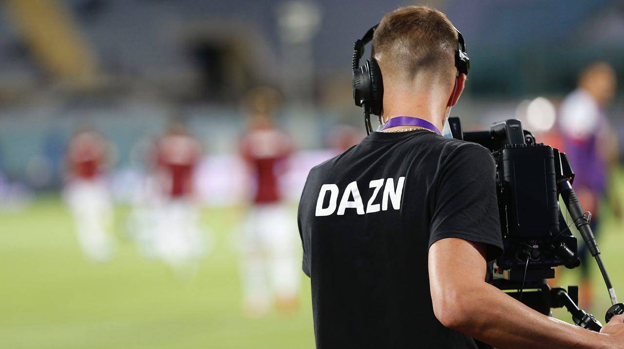 Dazn riprende una partita