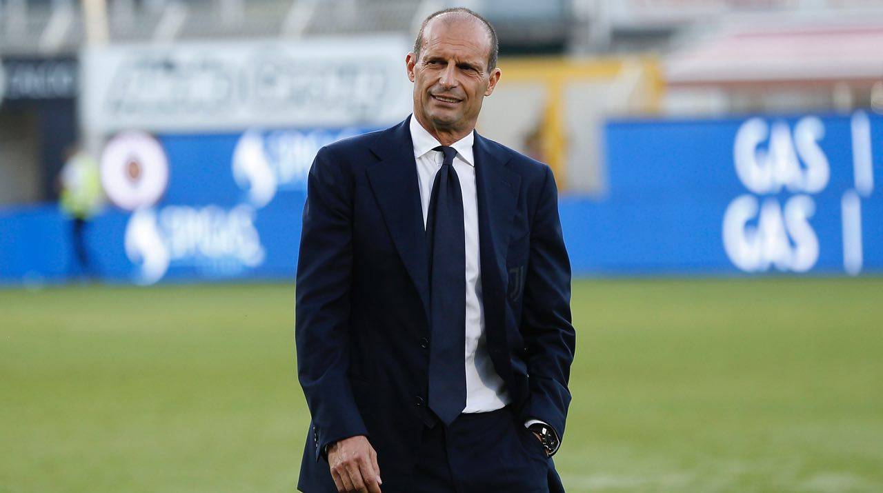 Allegri in panchina