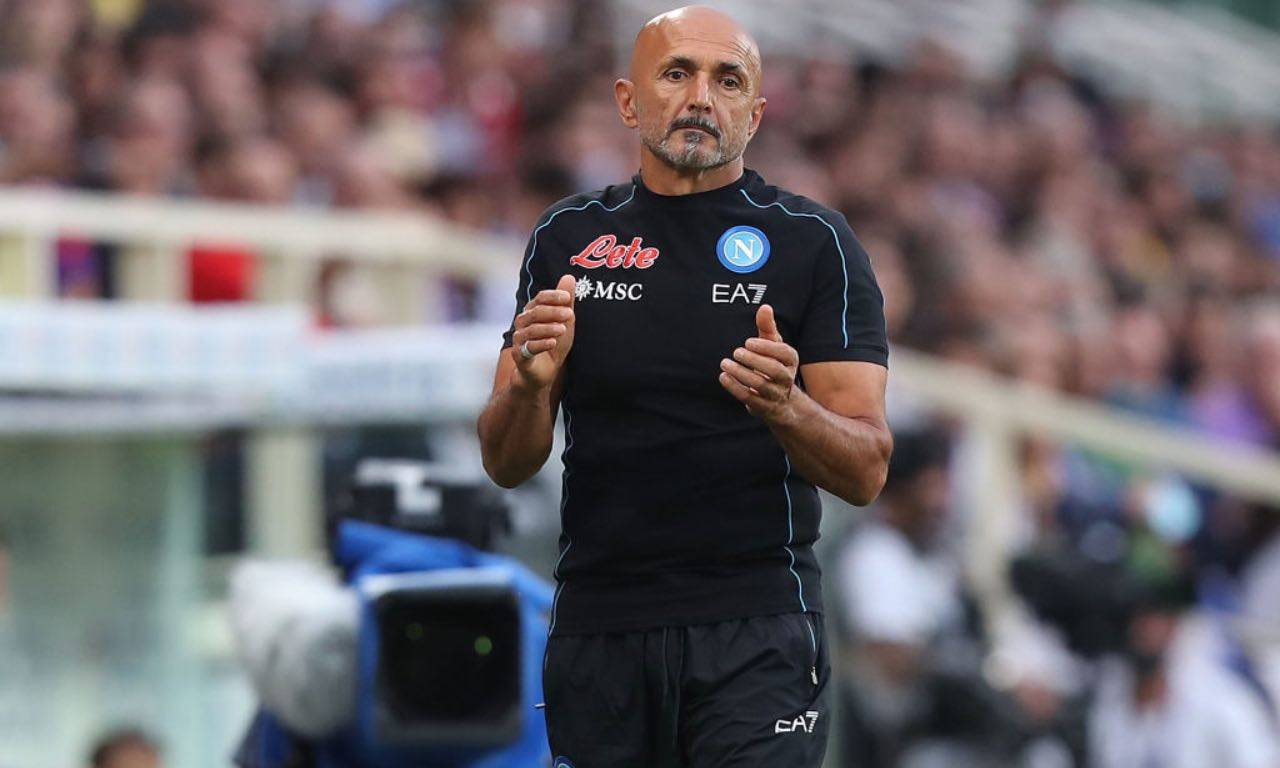 Spalletti in Fiorentina-Napoli