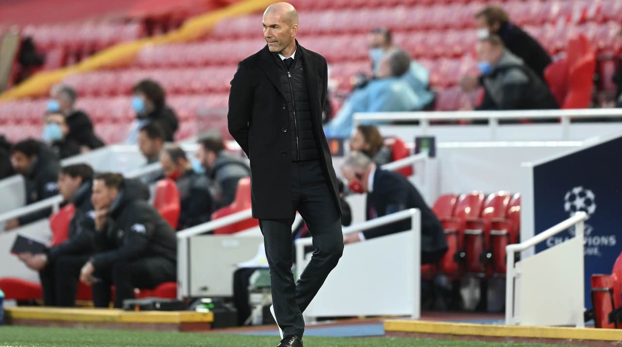 Zidane in campo