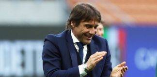 Antonio Conte con l'Inter