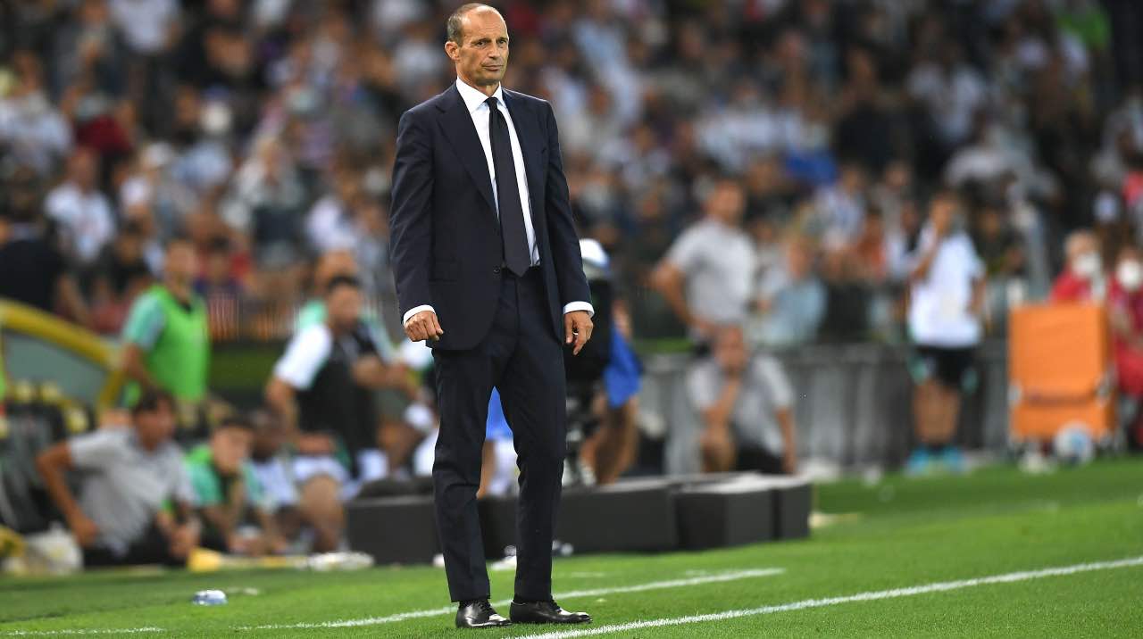 Allegri della Juventus deluso