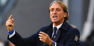 Italia-Svizzera, Mancini in panchina