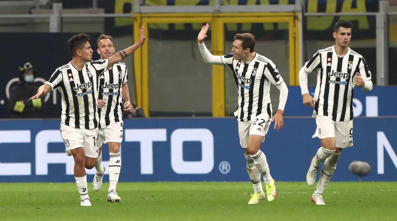 La Juventus festeggia