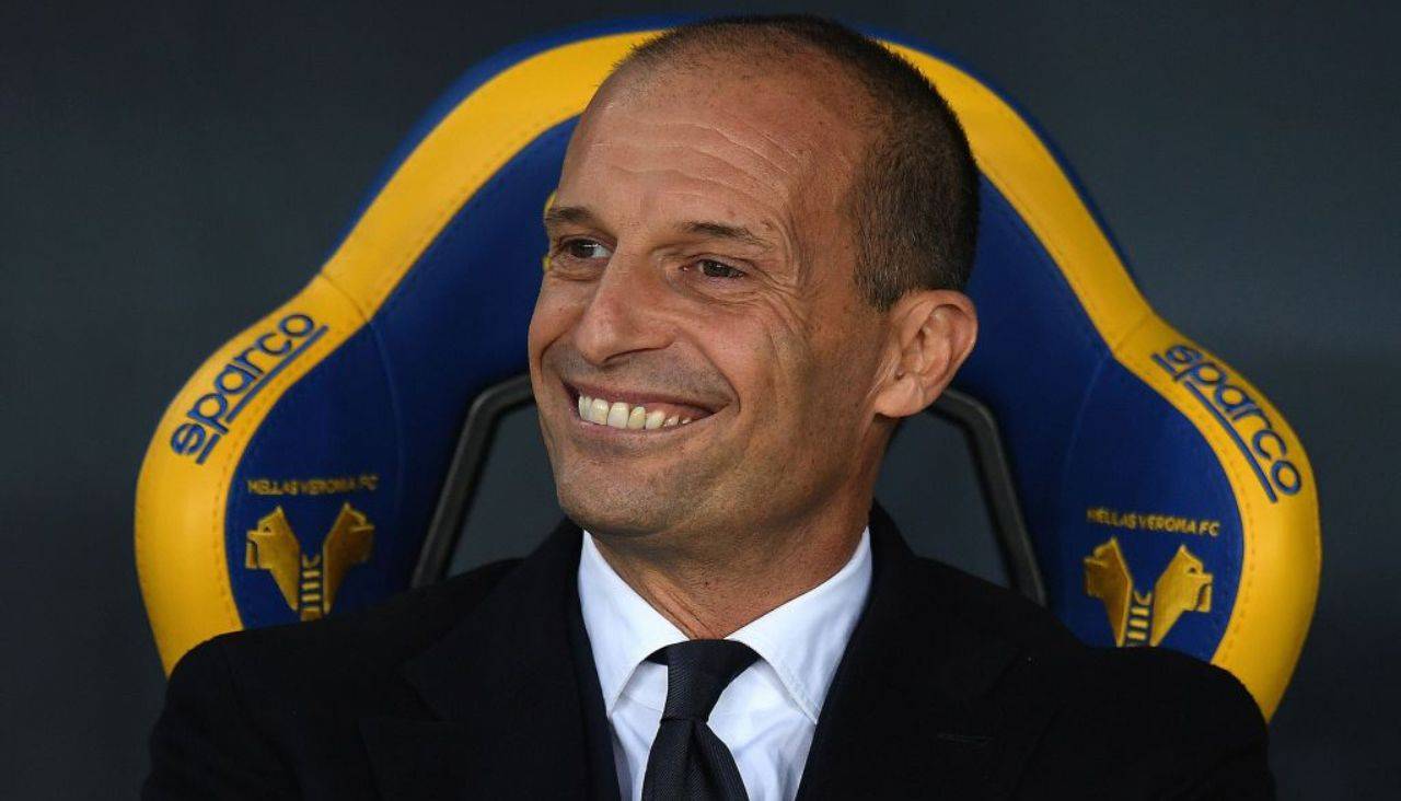 Allegri sorride