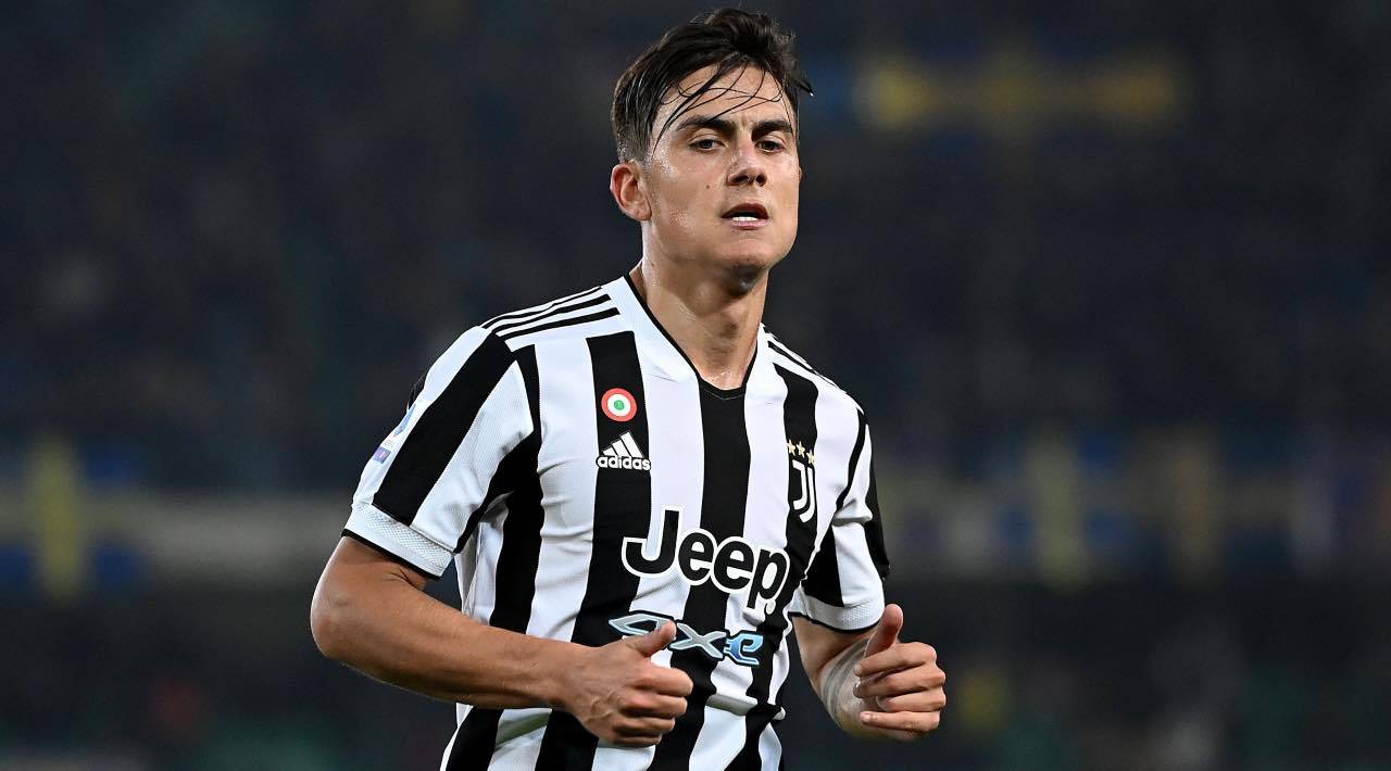 Dybala in campo