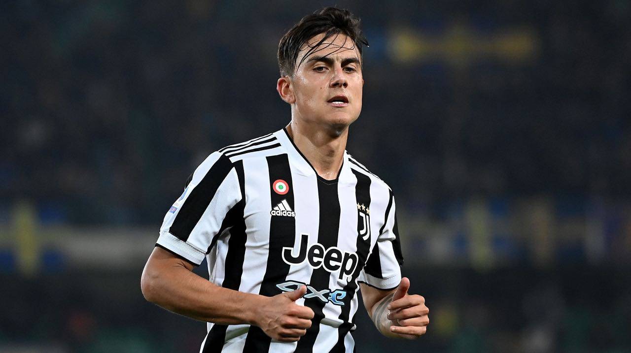 Dybala in campo