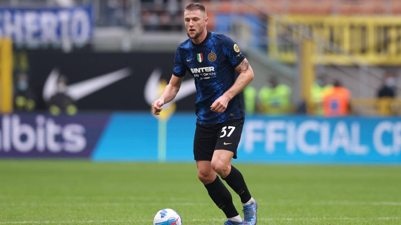 Milan Skriniar in azione