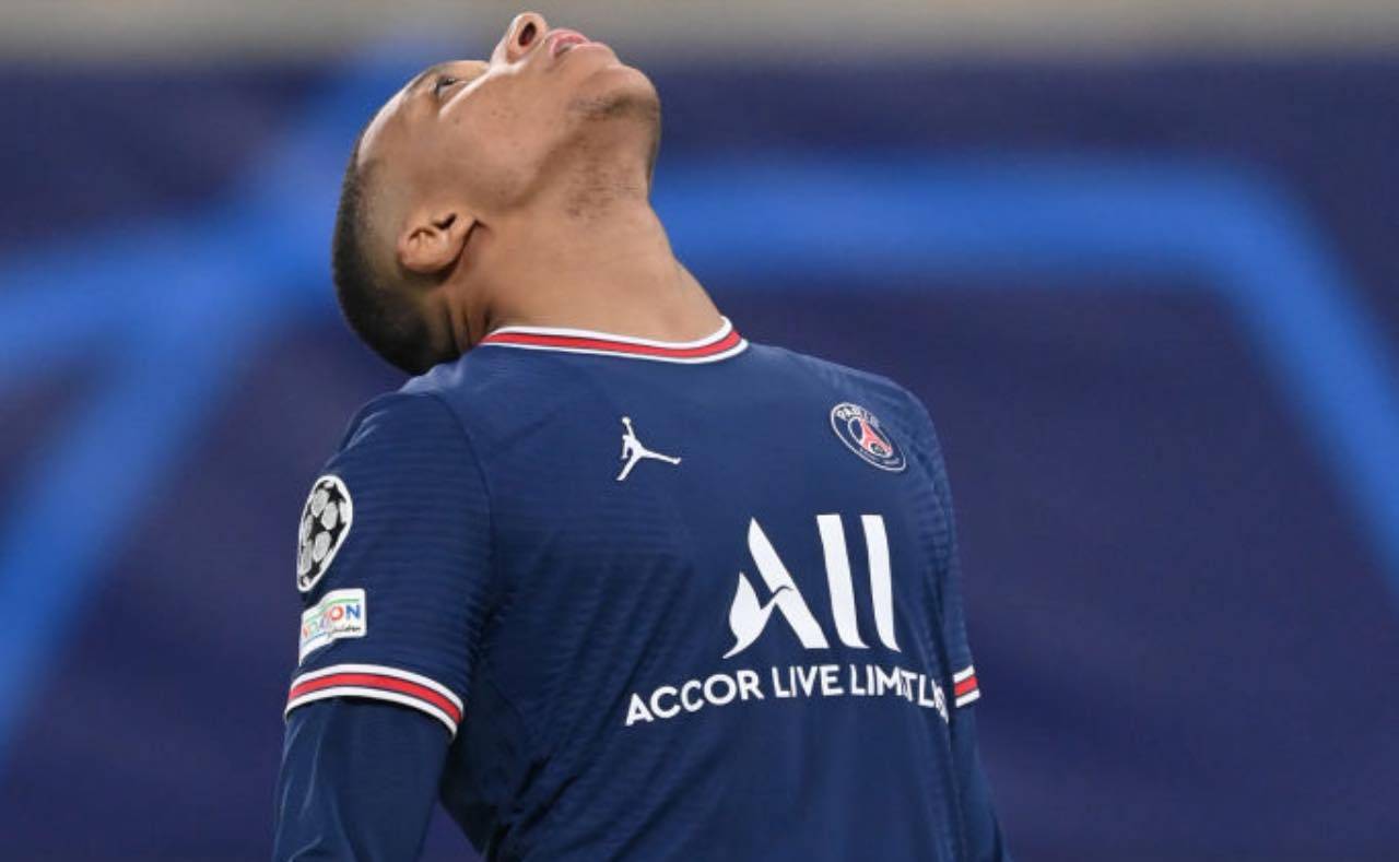 Mbappé in Lipsia-PSG