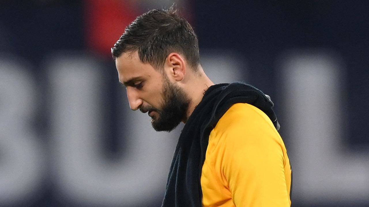 Donnarumma sconsolato