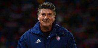 Cagliari-Udinese, Mazzarri col giubbotto