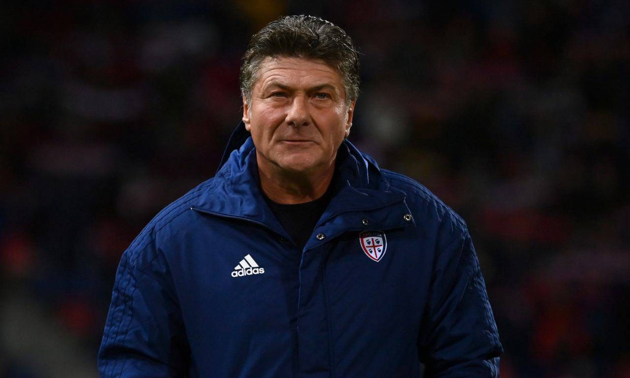 Cagliari-Udinese, Mazzarri col giubbotto