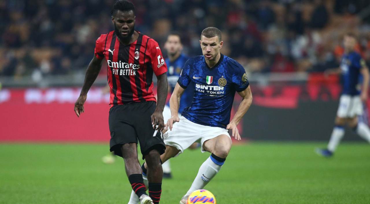 Milan-Inter Kessie Dzeko