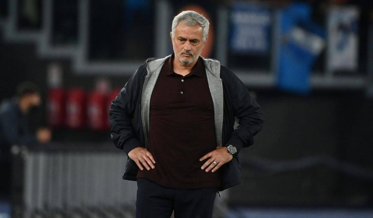 Mourinho in panchina