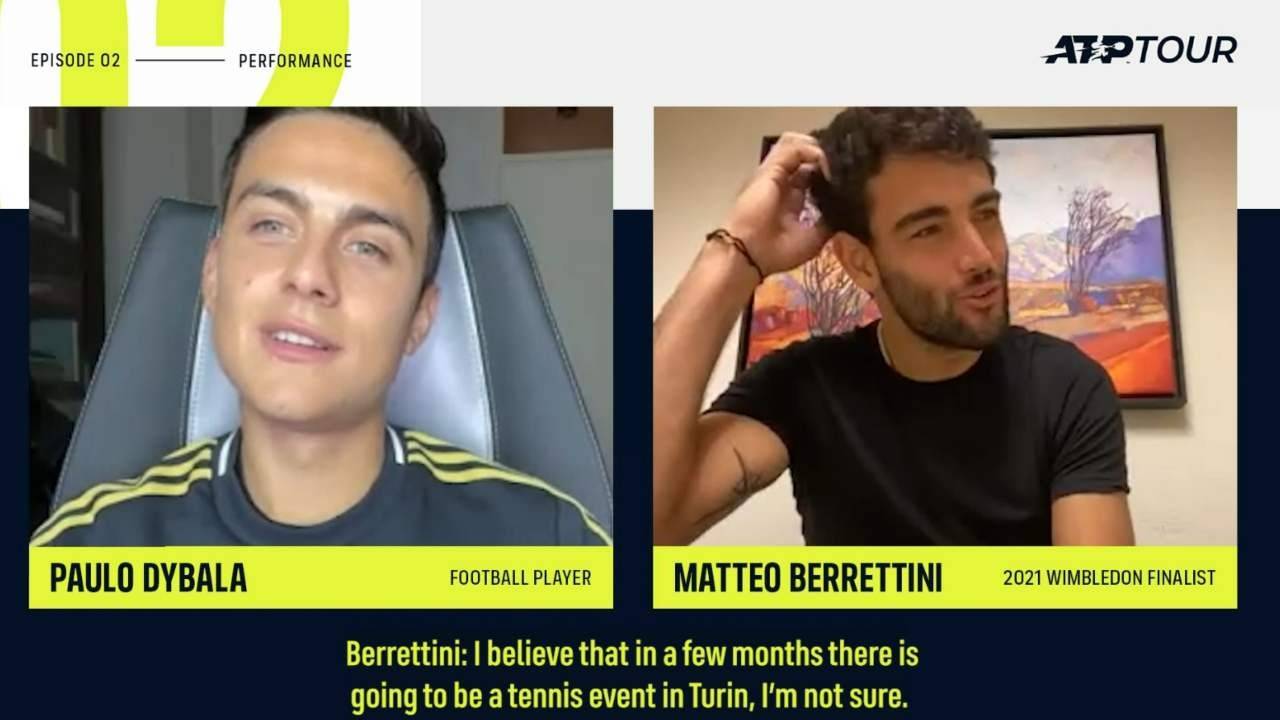 Paulo Dybala e Matteo Berrettini si intervistano