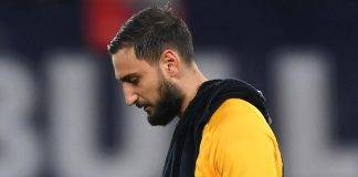 Donnarumma a testa bassa