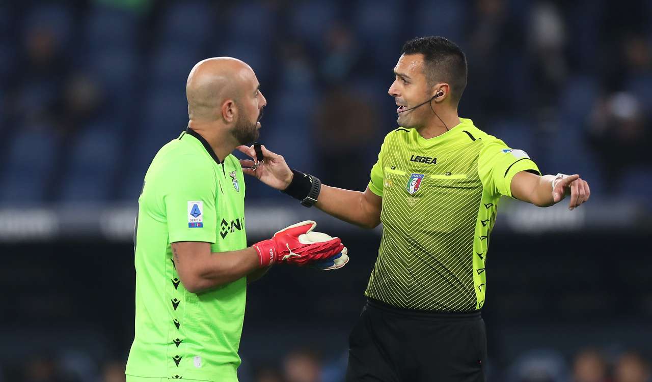 Lazio-Juventus, Reina e Di Bello