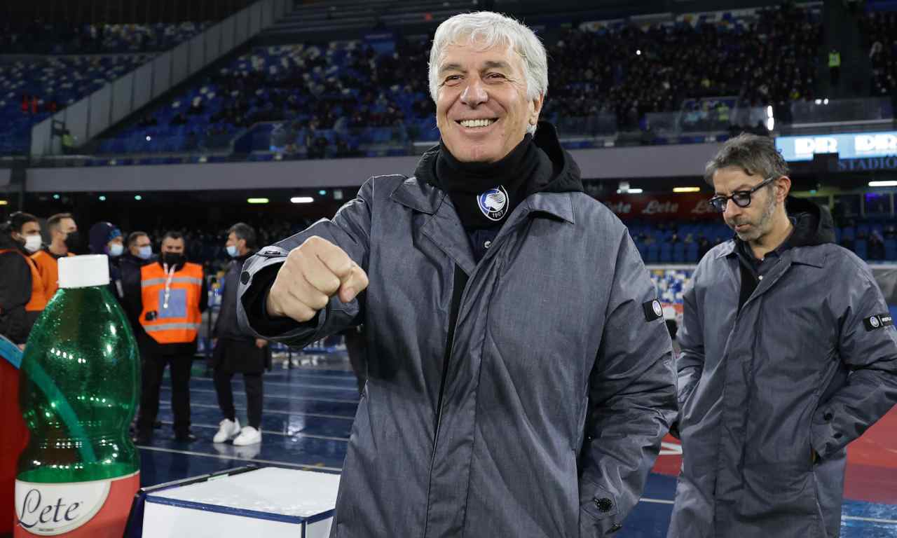 Gasperini sorride