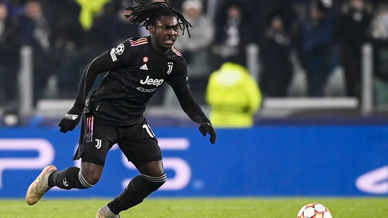 Kean corre Juventus